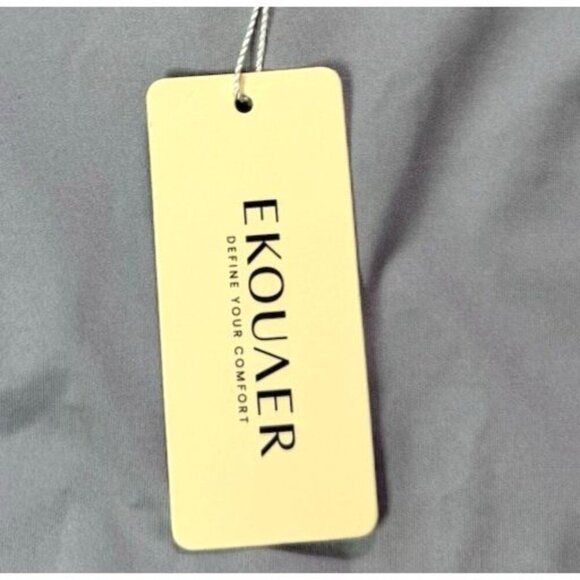 Ekouaer Double Layered Pull-On Skort W/ Stretch Active Athletic Woman’s Small - Picture 3 of 7